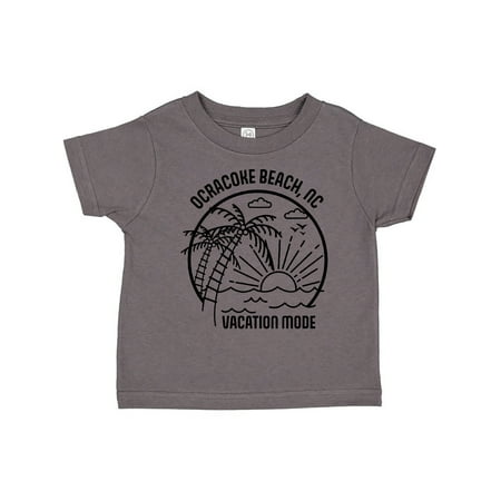 

Inktastic Summer Vacation Mode Ocracoke Beach North Carolina Gift Toddler Boy or Toddler Girl T-Shirt