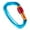 Blue, variant on 25KN Screw Locking Gate Carabiner Heavy Duty D-shape Buckle Pack D-ring Carabiner Climbing Rappelling Canyoning Hammock Locking Clip