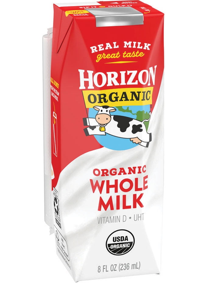 Horizon Organic Whole ShelfStable Milk 12ct/8 fl oz Boxes BrickSeek