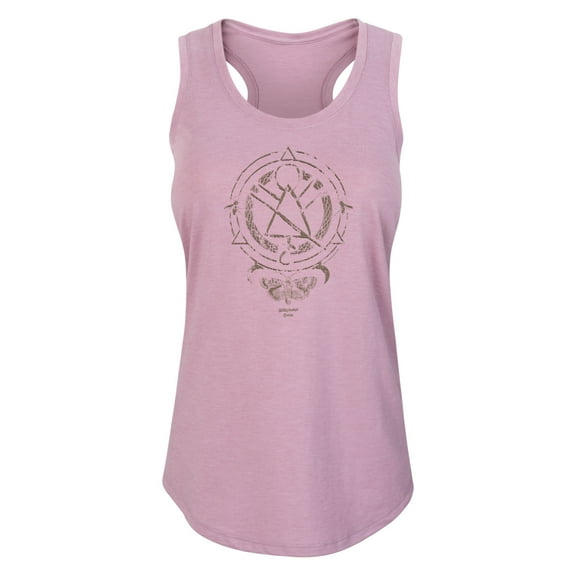 Yellowjackets - Moth Symbols - Women's Racerback Tank Top