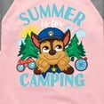 thumbnail image 3 of Paw Patrol - Summer Is For Camping - Toddler And Youth Girls Raglan Graphic T-Shirt, 3 of 6