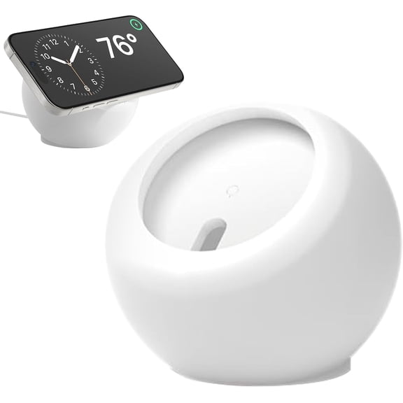 Charger Stand – Silicone | Wireless Charger Stand with | Charging Dock Desk Convenient Desktop Base Dock Accessory for Smartphones Tablets and Daily Device Powering