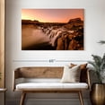 thumbnail image 3 of Elephant Stock Shoshone Falls Wall Art - Horizontal Canvas Wall Art - Living Room Wall Decor - Nature Canvas - Beige And Brown Decor - 48" x 32", 3 of 8