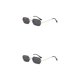 thumbnail image 3 of Jumpingount Gafas de sol para mujer 400 cómodas de usar almohadillas suaves para la nariz gafas de sol rectangulares de estilo moderno Type5 NO5, 3 of 6