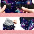 thumbnail image 4 of Starry Unicorn Foldable Mini Trash Can for Car with Lid, Leak-proof Hanging Storage Bag - Car Garbage Can, 4 of 6