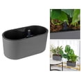 thumbnail image 4 of Self Watering Planter Simple Rectangle Planter Home Office Tabletop water Level, 4 of 7