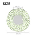 thumbnail image 4 of Kdxio Bamboo 1 Print Shower Cap for Women,Elastic and Reusable,Double Waterproof Layers Bathing Hat, 4 of 6