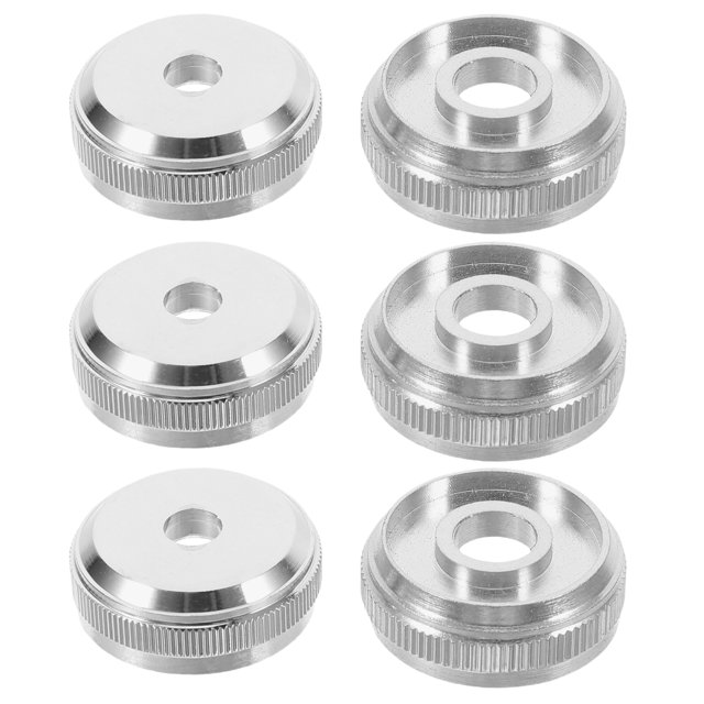 Shisuyan 6 Pcs Boutons de Piston Cornet pour Réparation de Boutons de Valve Accessoires de Vis de Valve Supérieure et Inférieure Pièces de Valve de Trompette Vis d'Instruments de Musique