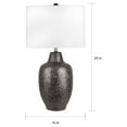 thumbnail image 5 of Watch Hill  29'' Bella Ceramic Linen Shade Bronze Table Lamp, 5 of 5