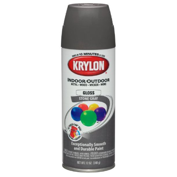 KRYLON INTERIOR/EXTERIOR ENAMEL SPRAY PAINT 12 OZ CLASSIC