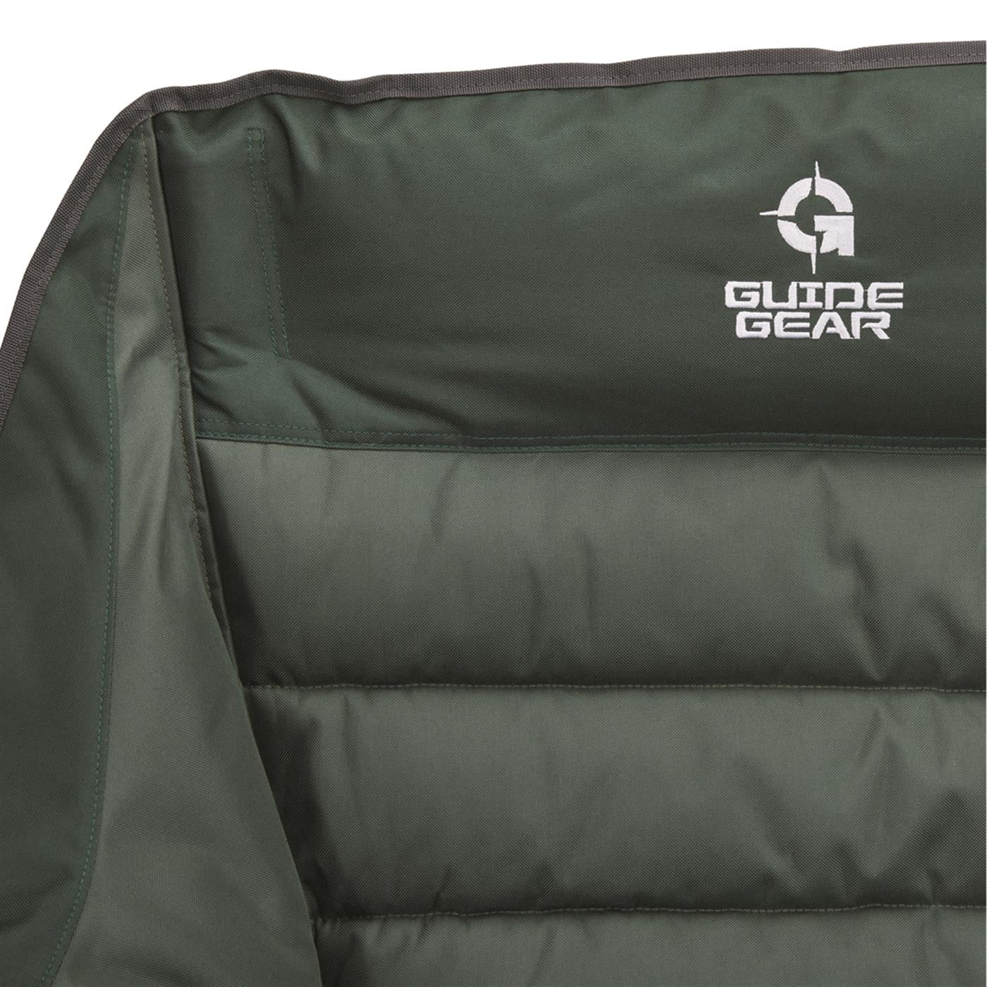 Guide Gear Oversized XL Comfort Padded Camping Sofa, 600-lb. Capacity Green