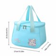 thumbnail image 3 of kladzum Lunch Bag Insulated Lunch Box Soft Cooler Meal Bag with Rice Insulation Bag Large Capacity Lunch Box Bag Water Proof Ice Bag Office Lunch Tote Bag, 3 of 7