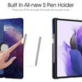 thumbnail image 5 of Fintie Rotating Case for Samsung Galaxy Tab S8 Plus 2022/S7 FE 2021/S7 Plus 2020 12.4 inch, 360 Degree Swivel Stand Cover With S Pen Holder Auto Sleep/Wake, Galaxy, 5 of 7