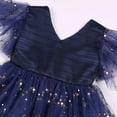 thumbnail image 3 of Girls Princess Sequin Tulle Birthday Party Dress Lace Girls Wedding Ball Gown Dress 2-10T, 3 of 7