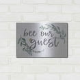 thumbnail image 3 of Luxe Metal Art 'Bee Our Guest' by Susie Boyer, Metal Wall Art, 16"x12", 3 of 9