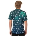 thumbnail image 5 of Disney Mens' Mickey Mouse Faces in Space Sublimated All-Over Print T-Shirt, 5 of 5