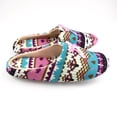 thumbnail image 4 of Canyon Sky Women's Aztec Pattern Soft & Comfy Slippers, Large (8-9), 4 of 8
