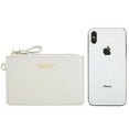 thumbnail image 3 of Saipulusi RFID Blocking Wallet for Women PU Leather Zip Card Case Holder- Cream, 3 of 7