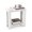 White, variant on Yunken 2-Tier Modern Compact End Table with Storage Shelf, Small Side Table for Living Room,