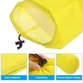 thumbnail image 3 of Uxcell Stuff Sack, 5x10 Inch Waterproof Outdoor Sack Drawstring Dust Flap Bag for Camping, Yellow, 3 of 7