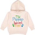 thumbnail image 2 of Inktastic My Pappap Loves Me Toddler Hoodie, 2 of 4