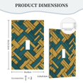 thumbnail image 5 of ZICANCN Outlet Covers Wall Plate, Geometric Blue Yellow Plaid Light Switch Cover Decorative, Duplex Toggle Combo 1-Gang, 5 of 9