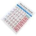 Phlegsive Electric Bass Chord Diagram Guitar Chart Poster for Beginners