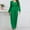 Green, variant on Aloohaidyvio Women's Elegant V Neck Jumpsuit Casual Straight Trousers Business Romper Formal Jumpsuit Hot Pink XL