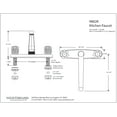 thumbnail image 2 of Westbrass D33228KIT-26 33" Double Bowl Stainless Steel Kitchen Sink Kit with 2-Handle Faucet, Soap Dispenser and Drain Strainers, Polished Chrome, 2 of 10