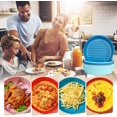 thumbnail image 4 of Amdohai 2 Pack Air Fryer Silicone Pot Round Liners - Reusable Air, 4 of 8