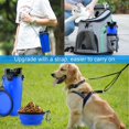 thumbnail image 2 of Dog Travel Water Bottle Collapsible Bowls, 2 In 1 Pet Food Container With Collapse Bowls, Outdoor Portable Water Bowls For Walking, Traveling, Camping, 2 of 4