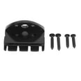 thumbnail image 2 of Electric Guitar Bridge, Black Sturdy Headless 4 Strings Electric Guitar Bridge Corrosion Proof  For DIY, 2 of 8