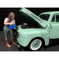 thumbnail image 4 of American Diorama 38336-38337-38338-38339 Car Girls in Tees Figurines Set for 1 by 24 Scale Models - 4 Piece, 4 of 5