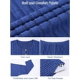 thumbnail image 3 of Homlouue Plus Size Lounge Sets for Women 2 Piece Ribbed Womens Pajama Sets Long Sleeve Top and Pants Outfits Soft Cozy Sleepwear, 3 of 7