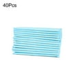 thumbnail image 2 of Flmtop 40/50/100Pcs Rabbit Super Absorbent Toilet Training Mats Pads Disposable Diapers Blue, 2 of 9