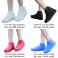 thumbnail image 4 of Cubrezapatos de látex impermeables Qarigey Unisex Accesorios de calzado Azul L, 4 of 6