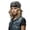 Dark Purple, variant on lnmuld Solid Faux Leather Skull Cap Studded Motorcycle Bandana Hat for Women Size:One Size