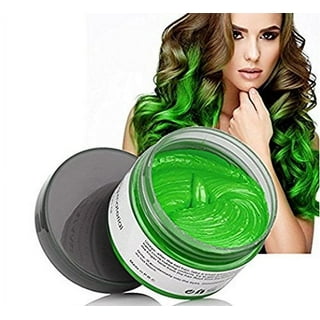 6 Colors Hair Color Wax - 6 in 1 Sliver Blue Purple Gold Green Pink Red,  Temporary Hair Color for Party, Cosplay, Date, Halloween