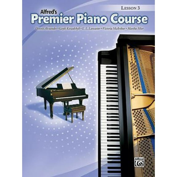 Pre-Owned Premier Piano Course Lesson Book, Bk 3 (Paperback) 073904639X 9780739046395