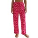thumbnail image 1 of Pantalones de mujer para el Día de San Valentín, con estampado romántico de corazones, cintura elástica con cordón ajustable, pernera ancha y corte holgado, estilo casual para uso diario., 1 of 9