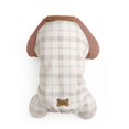 thumbnail image 4 of Koolaburra by UGG Xander Plaid Fleece Pet Pajamas Color: Willow Size: X LARGE, 4 of 4
