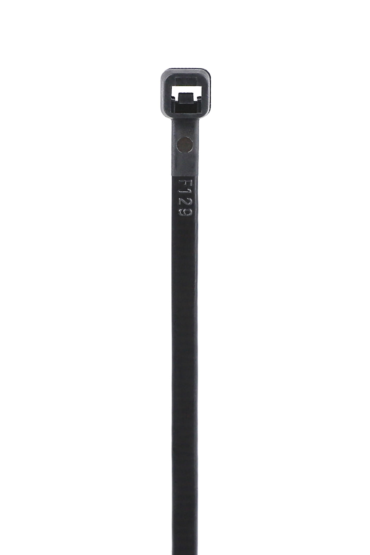 (2 pack) Hyper Tough 14inch Cable Tie Uv Black 20Pcs
