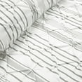 thumbnail image 2 of Ravello Pintuck Stripe Comforter Gray 5Pc Set Full/Queen, 2 of 11