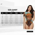 thumbnail image 4 of Fotbe Cute Cow Sunflowers Art Body de Mujer con Cuello Redondo y Mangas Cortas, Sin Mangas Ajustado, Suave, Cómodo y Básico-Small, 4 of 6