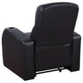 thumbnail image 3 of Newboti Furniture Black Upholstered Recliner with Cup Holder 22880, 3 of 9