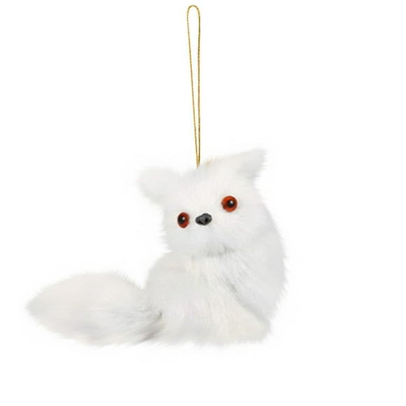 Christmas 2025 New! 2025 10-Style Animal Christmas Ornaments Set - Fox/Hedgehog/Squirrel/Raccoon/Owl/Deer Hanging Pendants