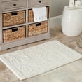 thumbnail image 2 of Shag & Flokati Rug - Plush Master Bath Cotton -Natural/Natural Style-F-Color:Natural/Natural,Design:Shag & Flokati,Shape:Small Rectangle,Size:2' 10''L x 1' 9''W, 2 of 3