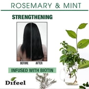 Difeel Rosemary and Mint Premium Hair Oil with Biotin 2.5 oz.