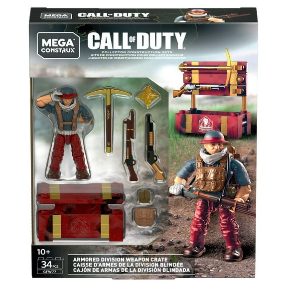 Mega Construx Call of Duty British WW2 Weapon Crate
