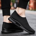 thumbnail image 3 of GLYGML Slip-On Sneakers Lightweight Breathable Sock-Style Walking Shoes with Air Hole Sole for Casual Daily Wear, 3 of 5